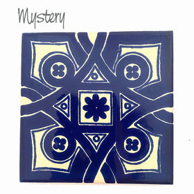 NEW! Imported Ceramic Tiles - 20+ Vibrant Designs 4 1/4" x 4 1/4"