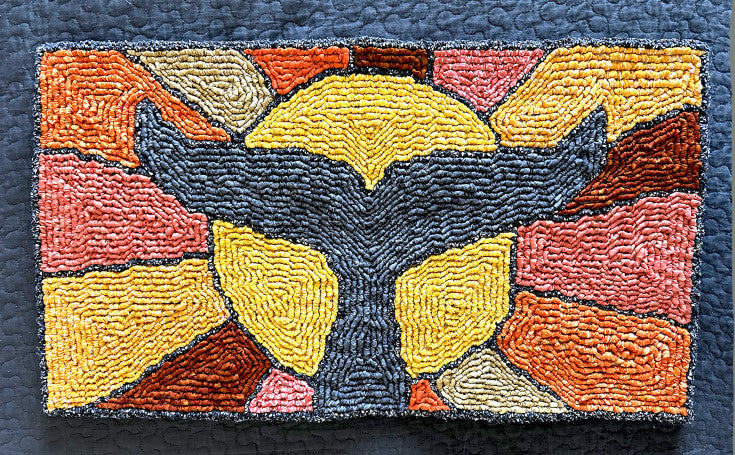 Locker Hooking Rugs Inspired by Nature