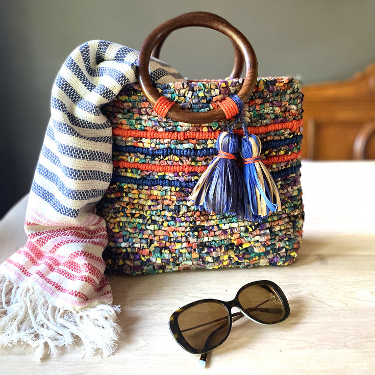 Fun Locker Hooked Tote Bag!