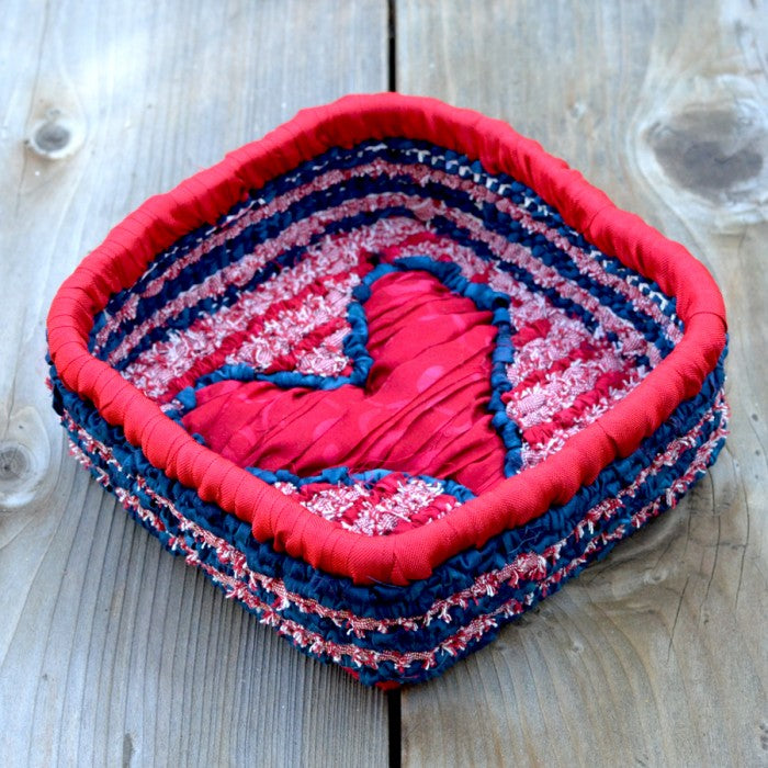Craft Recipe: Locker Hook a Heart Basket