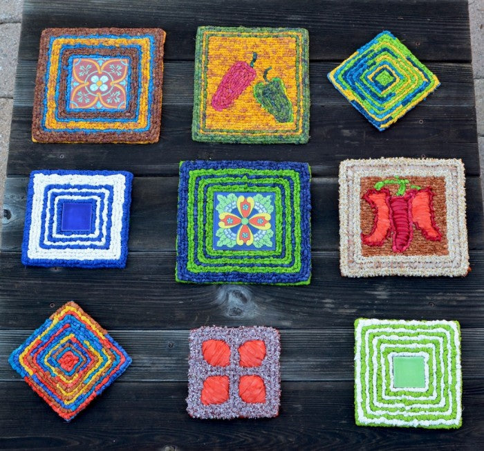 Color & Texture - Discover Locker Hooking