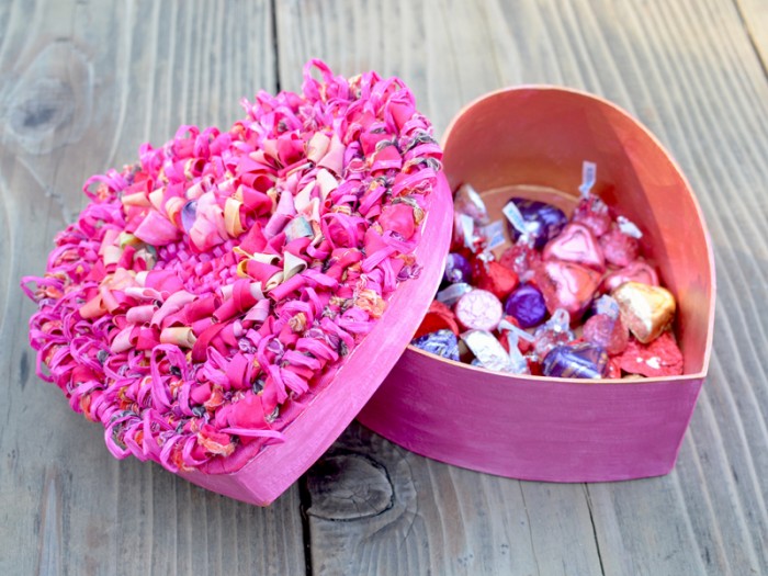 Textured Hearts--Colorful, Crafty & Delicious