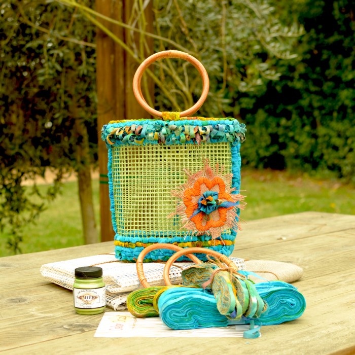 Color Crazy for Craft Month -- Giveaway & New Ideas for Fabric Strips