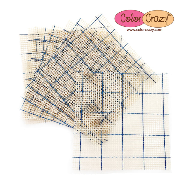 Rug Canvas - 3.75 Mesh for Latch Hook, Locker Hook, Rug Hooking