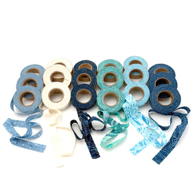 NEW! Fabric Strips Bundle - 3/4"w - Breezy Patio Collection, 300 yds.