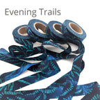 Color Crazy Fabric Strips Hand-Dyed 3/4"w, Cool Shades - Blues & Greens