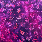 Color Crazy Hand-Dyed Cotton Fabric - Wild Berry Petals