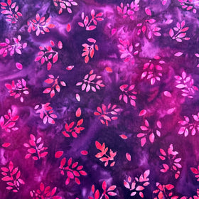 NEW! Color Crazy Hand-Dyed Cotton Fabric - Wild Berry Petals
