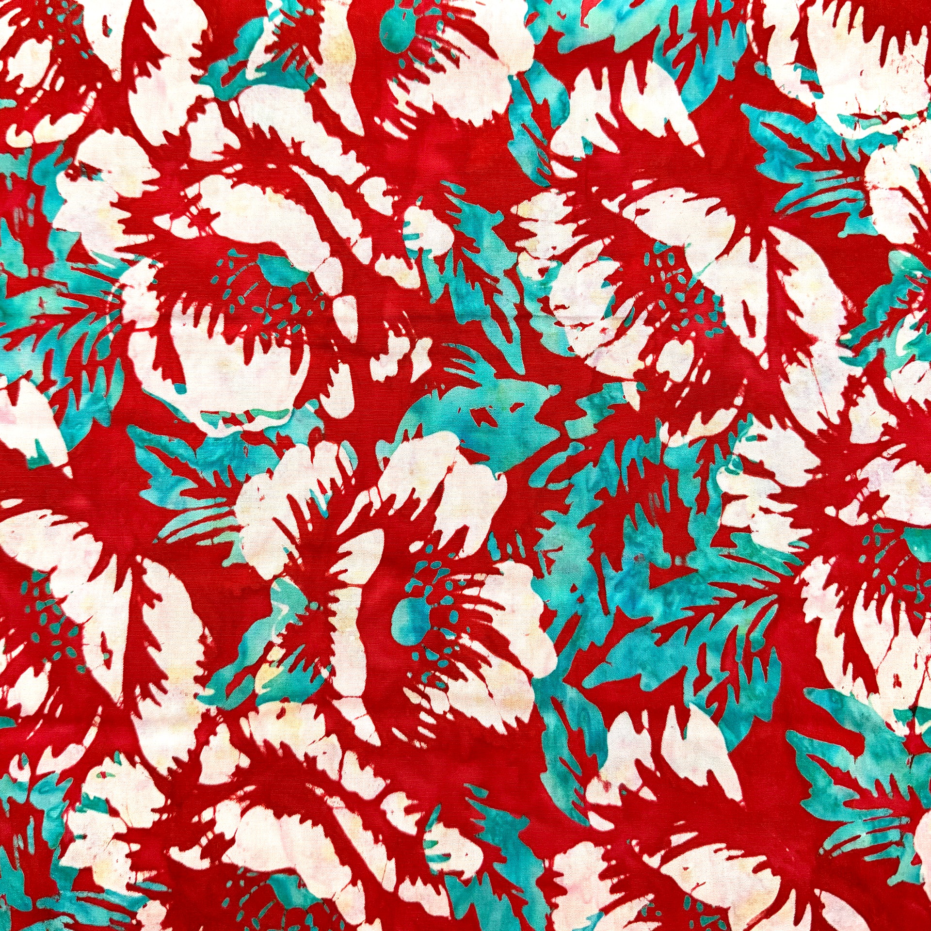 Color Crazy Hand-Dyed Cotton Fabric - Vintage Poppies