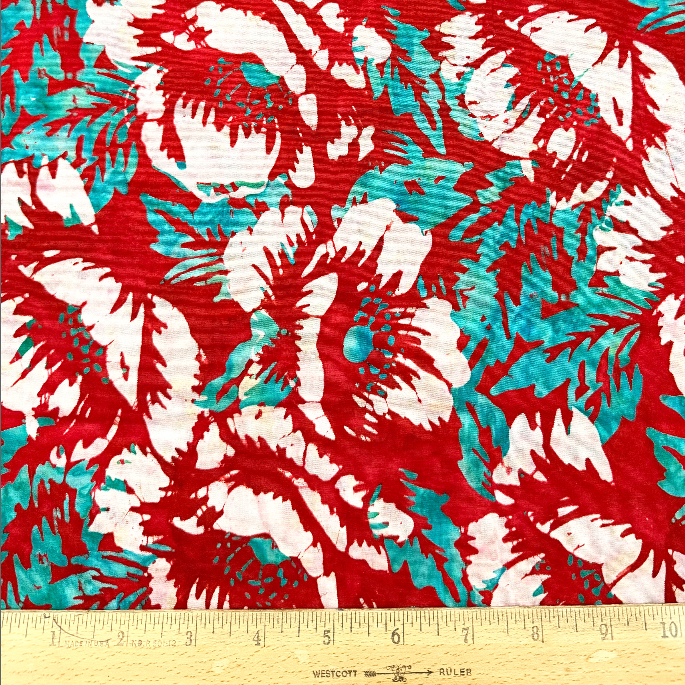 Color Crazy Hand-Dyed Cotton Fabric - Vintage Poppies