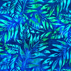 Color Crazy Hand-Dyed Cotton Fabric - Tropical Fronds