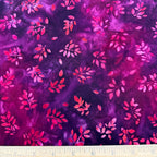 Color Crazy Hand-Dyed Cotton Fabric - Wild Berry Petals