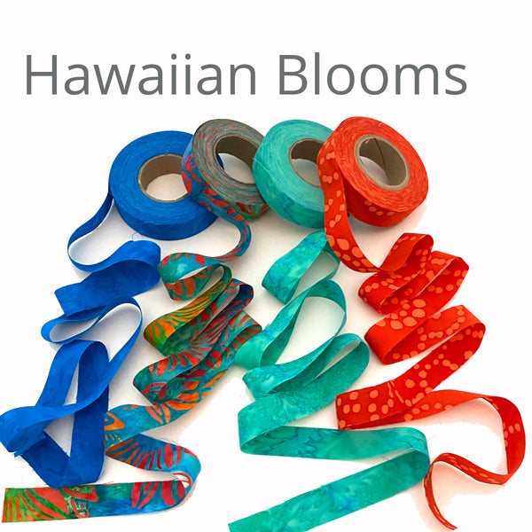 NEW! Color Crazy Fabric Strip Quartets - 3/4"w