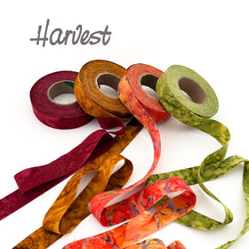 NEW! Color Crazy Fabric Strip Quartets - 3/4"w