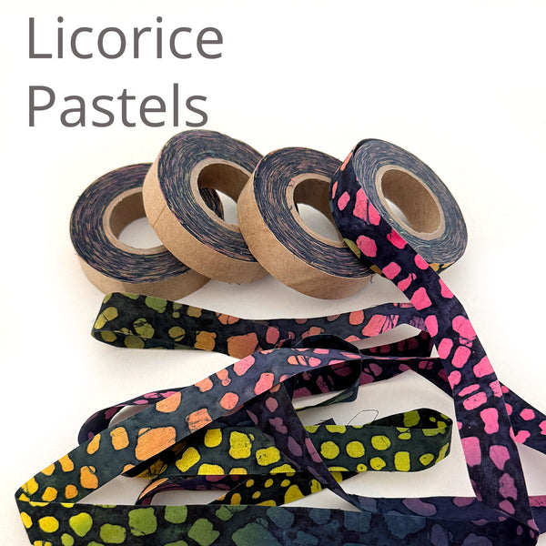 40% - 50% Off Color Crazy Fabric Strips - Hand-Dyed 3/4"w