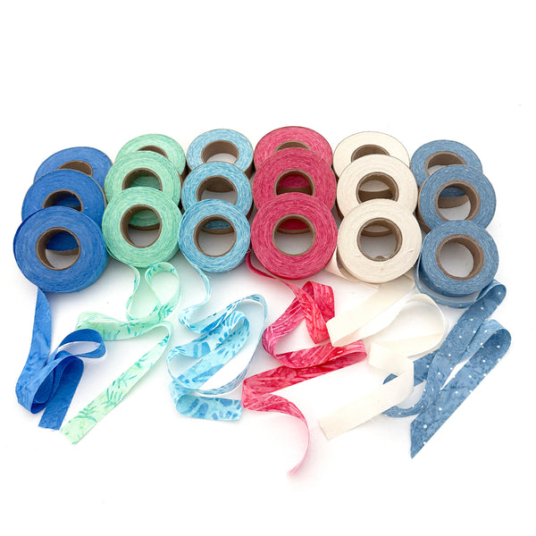 NEW! Fabric Strips Bundle - 3/4"w - Serenity Collection, 300 yds.