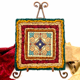 Victorian Winter Trivet Locker Hooking Kit