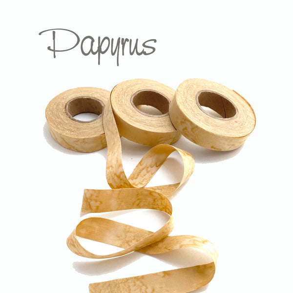 fabric strips, hand-dyed, cotton, ribbon, locker hook, weave, crochet, 3/4"w