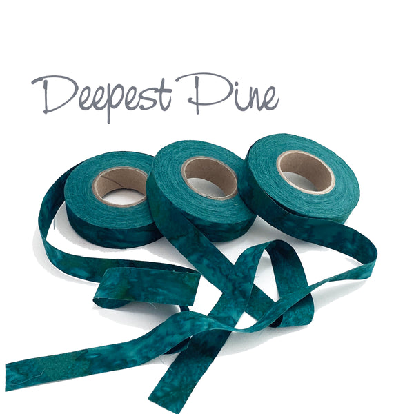 fabric strips, hand-dyed, cotton, ribbon, locker hook, weave, crochet, 3/4"w