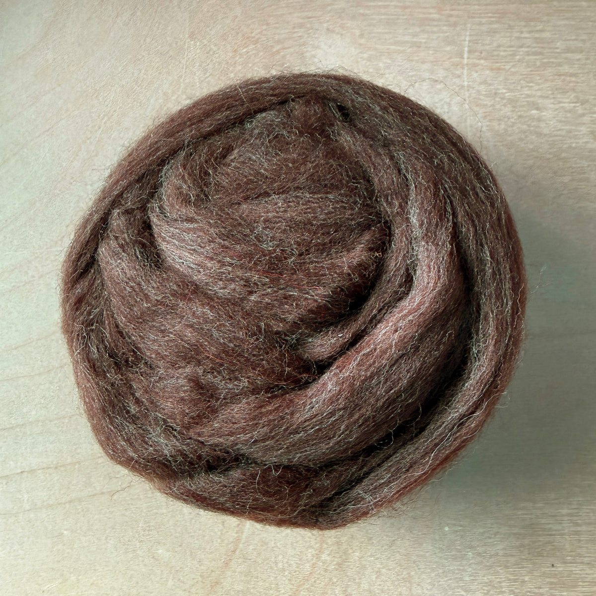 Natural Brown Merino Comeback Top - SP27T