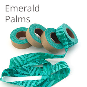 NEW! Renaissance Hues - 1"w Hand-Dyed Cotton Fabric Strips, 60 Yds. - 8 Color Options
