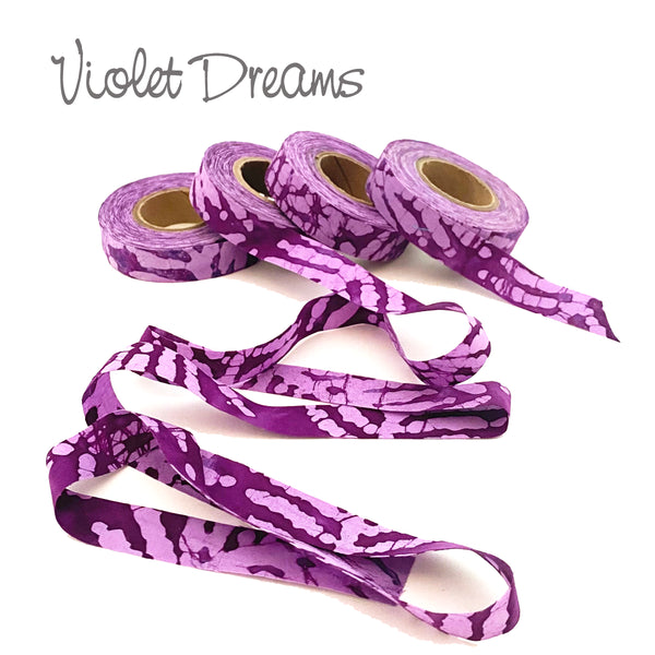 Color Crazy Fabric Strips - Indian Batiks 3/4"W