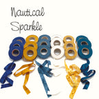Fabric Strips Bundle - 3/4"w - Nautical Sparkle Collection, 345 yds.