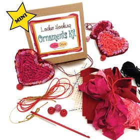 Mini Heart Ornaments Kit - Qty 3