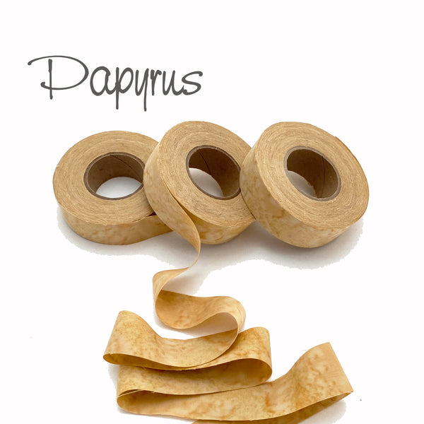 cotton fabric strips, hand-dyed, 1"wide, 60 yds, great for locker hooking, weaving, crochet, ribbon, gift wrap