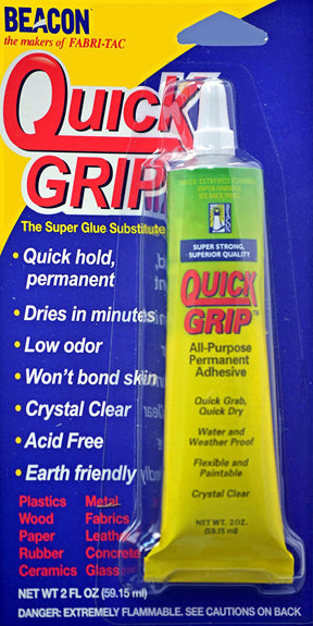 Quick Grip--Fast Drying Adhesive