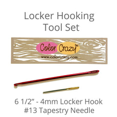 Locker Hooking Tool Set - Color Crazy