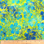 Color Crazy Hand-Dyed Cotton Fabric - Spring Fronds