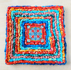 Locker hooking, trivet kit, workshop, Santa Barbara