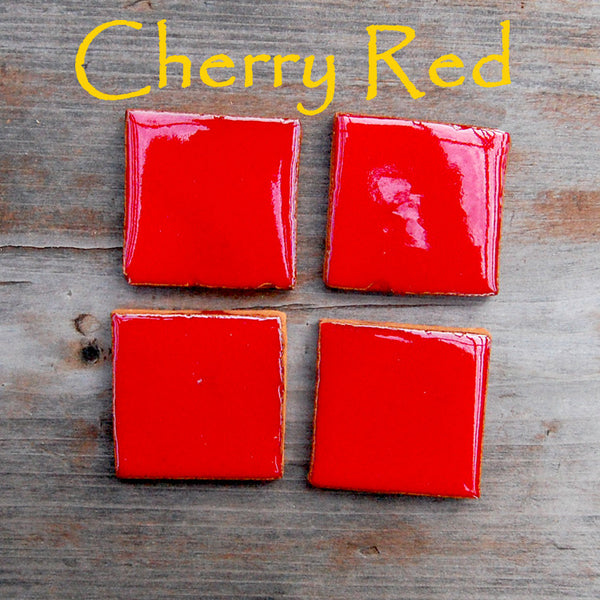 Cherry Red Imported Ceramic Tiles