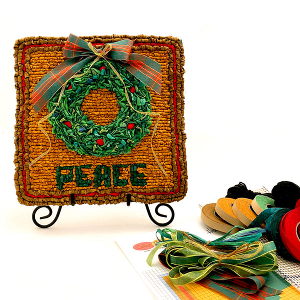 Holiday Panels - Peace Wreath & Mistletoe Joy