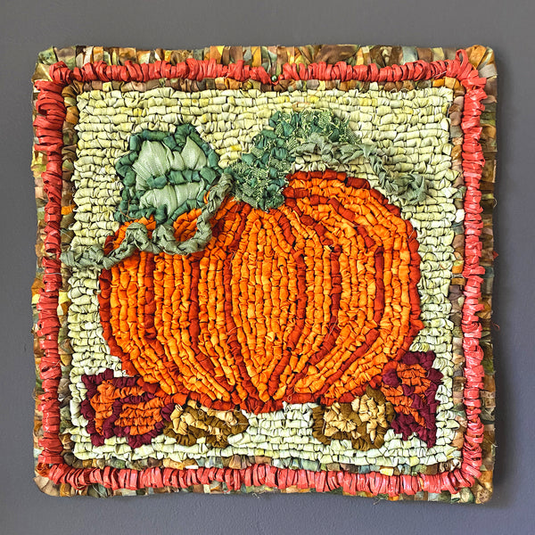 Princess Pumpkin Mat - Locker Hooking Pattern