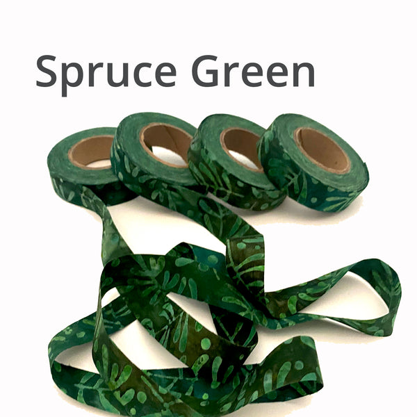 fabric strips, hand-dyed, cotton, ribbon, locker hook, weave, crochet, 3/4"w