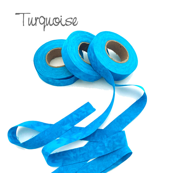 fabric strips, hand-dyed, cotton, ribbon, locker hook, weave, crochet, 3/4"w