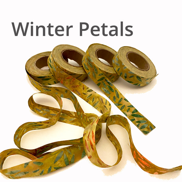 fabric strips, hand-dyed, cotton, ribbon, locker hook, weave, crochet, 3/4"w