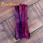 Color Crazy Velvety Fabric Strips - 1/2"w, Hand-Dyed