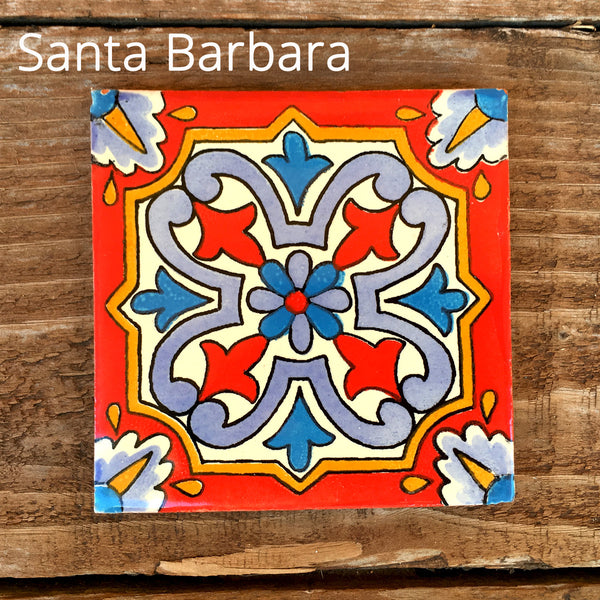 NEW! Imported Ceramic Tiles - 20+ Vibrant Designs 4 1/4" x 4 1/4"