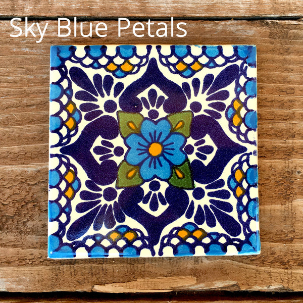 NEW! Imported Ceramic Tiles - 20+ Vibrant Designs 4 1/4" x 4 1/4"