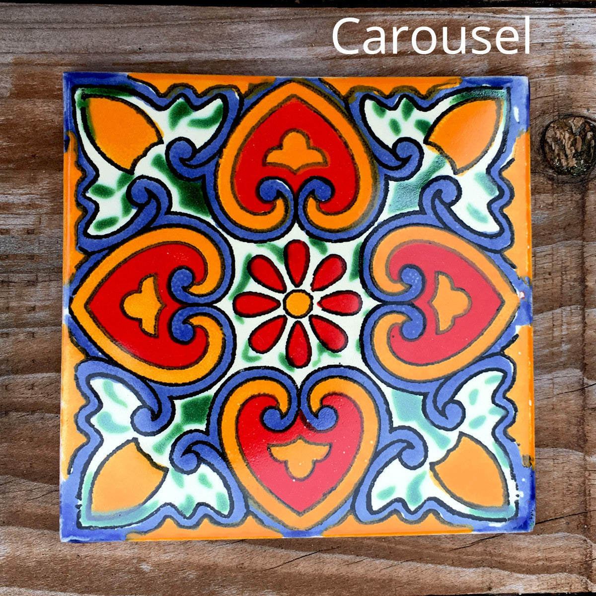 NEW! Imported Ceramic Tiles - 20+ Vibrant Designs 4 1/4" x 4 1/4"