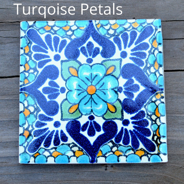 NEW! Imported Ceramic Tiles - 20+ Vibrant Designs 4 1/4" x 4 1/4"
