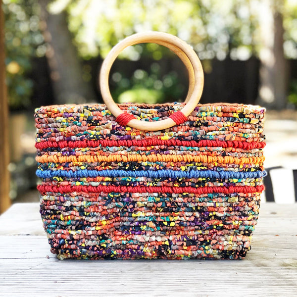 Locker Hooking Kit for Confetti Tote Bag - from Color Crazy