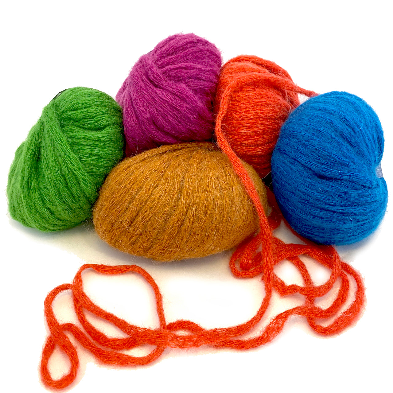 Big & Easy, Plush Yarn - Color Crazy