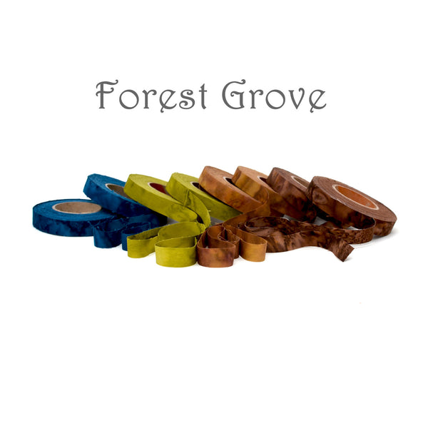 Color Crazy Fabric Strip Collections - 1/2",  Hand-Dyed, 180 Yds