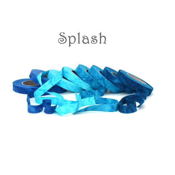 Color Crazy Fabric Strip Collections - 1/2",  Hand-Dyed, 180 Yds