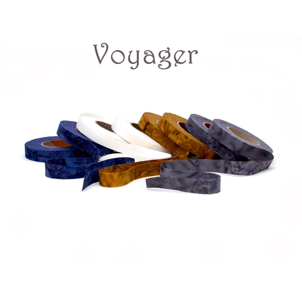 Color Crazy Fabric Strip Collections - 1/2",  Hand-Dyed, 180 Yds