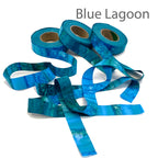 fabric strips, hand-dyed, cotton, locker hooking, weaving, crochet, knitting